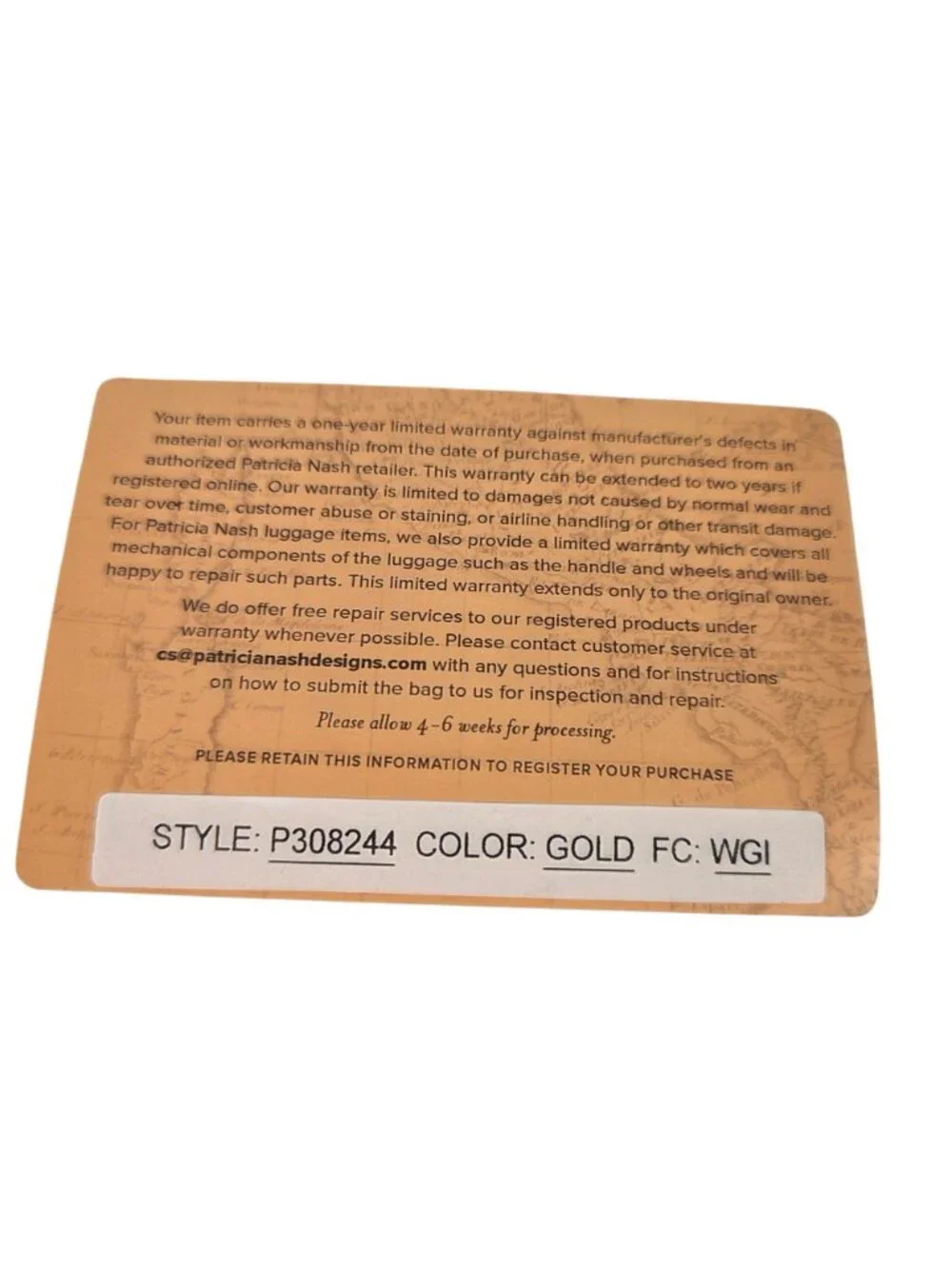Patricia Nash Burnished Leather Embossed Iberia Wallet W/ RFID Protection